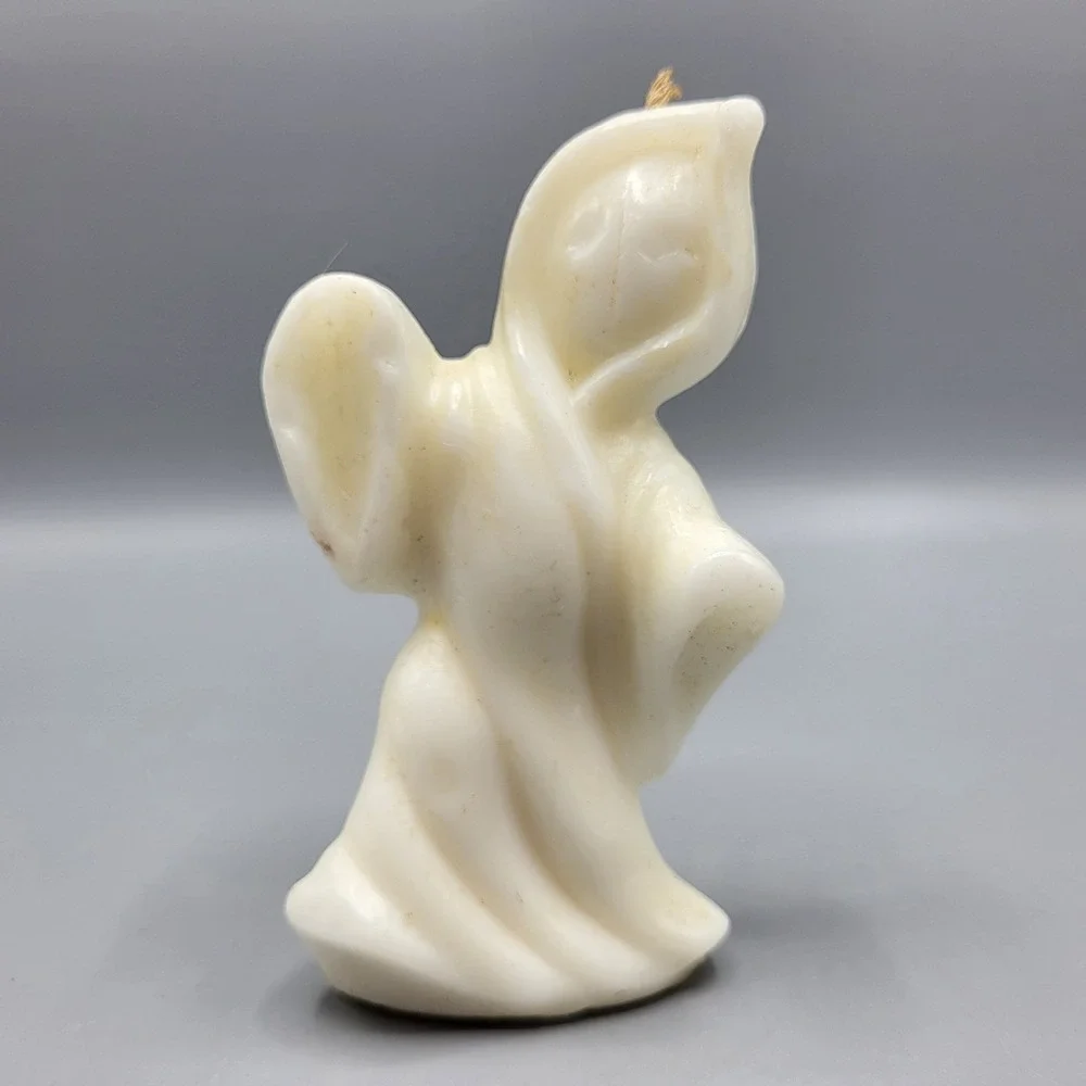 Vintage Gurley Ghost Candle Halloween Spooky Table Decor 5